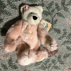 Boyds Bear 11" in Guinevere Rosebud Jointed Plush Bear NWT 🩷🎀🤍